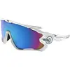 Image de Lunettes Oakley Jawbreaker blanc brillant verres Prizm Snow Sapphire Iridium