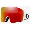 Image de Masque Oakley Fall Line L Matte White avec verres Prizm Snow Torch Iridium