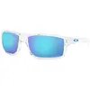 Image de Lunettes Oakley Gibston Polished Clear avec verres Prizm Sapphire