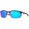 Image de Lunettes de soleil - OAKLEY - WIRE TAP 2.0 OO 4145 - Satin Black - Prizm Sapphire - Protection catégorie 2