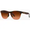 Image de Lunettes Oakley Frogskins Lite Matte Brown Tortoise avec verres Prizm Brown Gradient