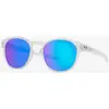 Image de Lunettes Oakley Latch Matte Clear avec verres Prizm Sapphire Polarized