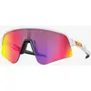 Image de Lunettes Oakley Sutro Lite Sweep Matte White avec verre Prizm Road