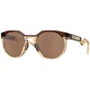 Image de Lunettes Oakley HSTN Dark Amber/Light Curry avec verres Prizm Tungsten