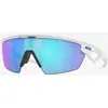 Image de Lunettes Oakley Sphaera Matte White avec verres Prizm Sapphire Polarized