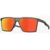 Image de Lunettes Oakley Futurity Sun Satin Grey Smoke avec verres Prizm Ruby Polarized