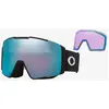 Image de Masque Oakley Line Miner Pro M Noir avec lentille Prizm Snow Sapphire Iridium + Prizm Iced Iridium