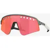 Image de Lunettes Oakley Sutro Lite Sweep Pacific Trail Collection Matte Silver Blue Colorshift avec lentille Prizm Trail Torch