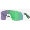 Image de Lunettes Oakley Resistor Matte White avec lentille Prizm Jade pour enfants