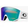 Image de Masque Oakley Flow Scape L Matte White avec lentille Prizm Snow Argon Iridium + Prizm Snow Iced Iridium