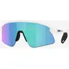 Image de Lunettes Oakley Stunt Devil Blanc Mat avec verre Prizm Sapphire