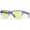 Image de Lunettes Oakley Frogskins S X Fortnite Cyan Bleu Mat Clear Shift Fade avec verres Prizm Gaming 2.0