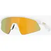 Image de Lunettes Oakley Resistor Sweep Players Collection Blanc Mat avec verre Prizm 24K pour enfant