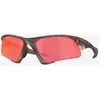 Image de Lunettes Oakley Suture Jacket Matte Brown Smoke avec verres Prizm Trail Torch