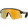 Image de Lunettes Oakley Stunt Devil S Gridiron Collection Matte Black Splatter avec verre Prizm 24K
