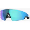 Image de Lunettes Oakley Meta Vanguard blanches avec verre Prizm Sapphire
