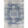 Image de Agathe - Tapis Vintage, Bleu Foncé, Gris Clair Et Beige - 160x220cm