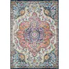 Image de Julia - Tapis Vintage Multicolore, Rose, Safran Et Bleu - 160x220cm
