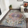 Image de LIVABLISS Tapis de Salon à Poils Courts Doux Vintage Oriental JULIA 120x170cm Multicolore/Rose