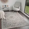 Image de LIVABLISS Tapis de Salon à Poils Courts Doux Vintage Oriental JADE 200x275cm Multicolore/Taupe