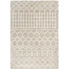 Image de Nour - Tapis Berbère Shaggy, Crème Et Beige Clair - 130x170cm