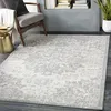Image de LIVABLISS Tapis de Salon à Poils Courts Doux Vintage Oriental SAGE 200x290cm Gris/Ivoire