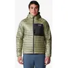 Image de Veste à capuche Mountain Hardwear Ventano vert clair noir - S