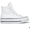 Image de Baskets Converse Chuck Taylor All Star Lift Leather High Blanc Femme