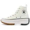 Image de Sneakers - CONVERSE - Run Star Hike - Blanc - Montantes - Semelle plateforme Patch All Star