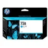 Image de HP 728 - cyan - encre a colorants - original - DesignJet - cartouche d'encre