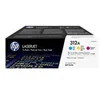 Image de HP 312A - pack de 3 - jaune, cyan, magenta - original - LaserJet - cartouche de toner (CF440AM)