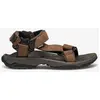 Image de Sandales Teva Terra Fi Lite Leather marron - 42