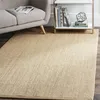 Image de Tapis Fibre naturelle en Sisal Jaune/Beige 122 x 183 cm