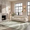Image de Tapis en polypropylène Vert/Beige 122 x 183 cm