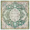 Image de Tapis polypropylène vertturquoise 201 x 201 cm