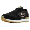 Image de Skechers Goldn Gurl Retro OG 85   Basket cuir noir femme