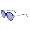 Image de Lunettes de Soleil - SWAROVSKI - SK0264 - Acétate - Forme ronde - Shiny blue 53/19/140