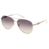 Image de Lunettes de Soleil Guess GU7885-H 58/12/140 21P shiny white METAL SUNGLASSES WOMAN Guess GU7885-H shiny white Sun glasses 58 12 140