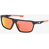 Image de Lunettes adidas Sport SP0096 noires avec verres miroir orange