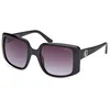 Image de Lunettes de Soleil GUESS GU00097 53/21/135 Shiny black Front injected WOMAN GU00097