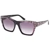 Image de Lunettes de Soleil Guess GU00113 55/17/140 05B shiny black ACETATE SUNGLASSES WOMAN Guess GU00113 shiny black Sun glasses 55 17 140