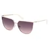 Image de Lunettes de Soleil Guess GU00132 58/13/140 21B shiny pale gold METAL SUNGLASSES WOMAN Guess GU00132 shiny pale gold Sun glasses 58