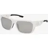 Image de Lunettes adidas Sport SP0102 blanches avec verres miroir