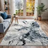 Image de LIVABLISS Tapis de Salon à Poils Courts Doux Abstrait Moderne EMMA 200x275cm Bleu/Gris