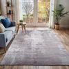 Image de LIVABLISS Tapis de Salon à Poils Courts Doux Abstrait Moderne GIULIA 160x220cm Gris/Taupe