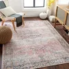 Image de LIVABLISS Tapis Lavable Machine Vintage Oriental ELENA 200x275cm Rose