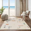 Image de LIVABLISS Tapis Lavable Machine Scandinave Moderne AMELIA 200x275cm Multicolore/Gris