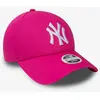 Image de Casquette New Era New York Yankees Essential 9FORTY rose blanc femme