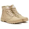 Image de Bottines - Palladium - Mono Chrome - Warm Sand - Homme - Confort EVA - Toile
