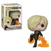 Image de Figurine Vinsmoke Sanji Pop! One Piece Vinyl Noir 9 Cm Funko